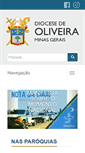 Mobile Screenshot of dioceseoliveira.org.br